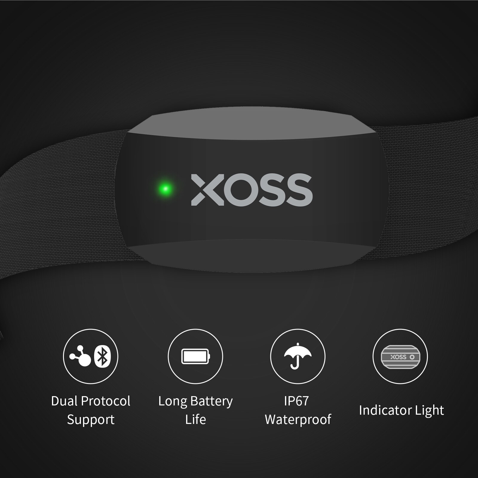 XOSS X2 Göğüs Kemeri Nabız Mon - Breath Rate Monitor incelemesi ve fiyatı
