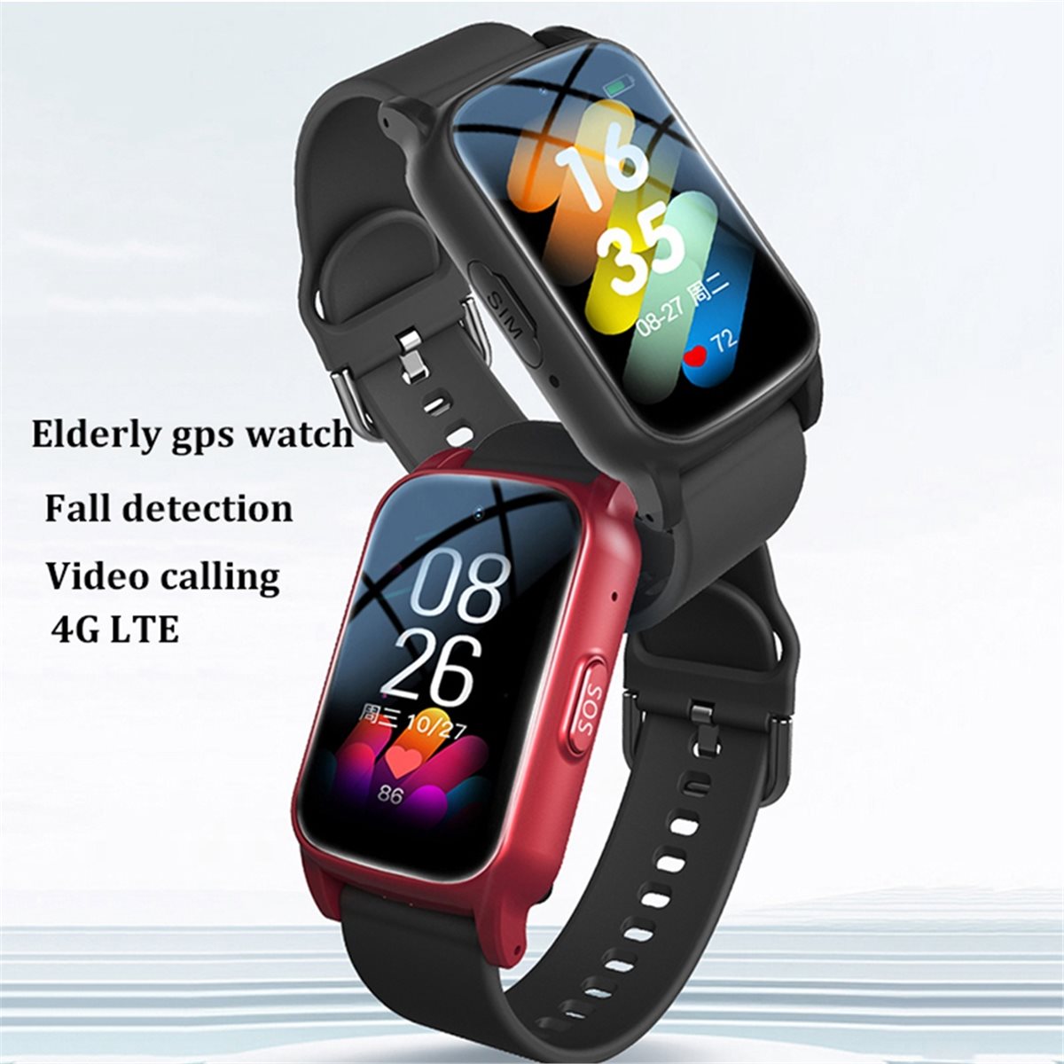 GPS, SOS, Düşme Algılama Acil  - Fall Detection Watch incelemesi ve fiyatı
